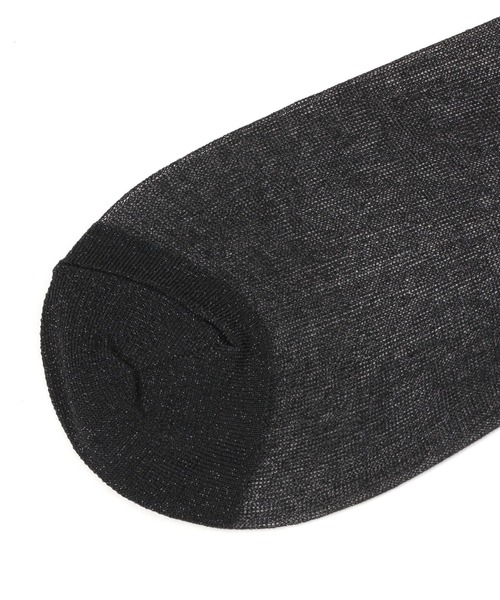 LAKOLE(ラコレ)の「シアーラメクルーソックス / 970284(ソックス/靴下・レディース・ライトグレー/ライトグリーン/ブラック/ライトブルー/ホワイト/サンドグレー/イエロー/ロイヤルブルー/ネイビー/桜/ブラウン・FREE)」の19枚目の写真