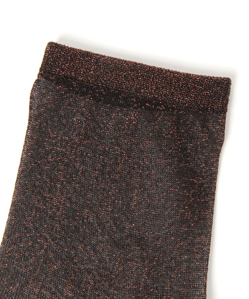 LAKOLE(ラコレ)の「シアーラメクルーソックス / 970284(ソックス/靴下・レディース・ライトグレー/ライトグリーン/ブラック/ライトブルー/ホワイト/サンドグレー/イエロー/ロイヤルブルー/ネイビー/桜/ブラウン・FREE)」の13枚目の写真