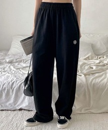 A'GEM/9 × .kom『muah muah/ムーアムーア』LOGO POINT TRAINING PANTS/ロゴポイント トレーニングパンツ