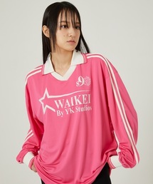 WaiKei | 【WaiKei 】スター ロゴ カラー ジャージー ロングスリーブ Tシャツ / Star logo collar jersey long sleeve tshirts(Tシャツ/カットソー)