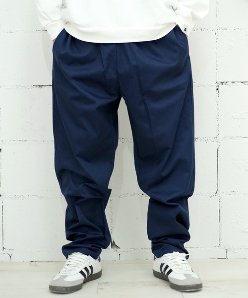 Cookman クックマン シェフパンツ イージーパンツ ワイドパンツ Navy