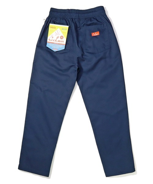 COOKMAN(クックマン)の「Cookman クックマン シェフパンツ イージーパンツ ワイドパンツ Navy(その他パンツ・メンズ・ネイビー・MEDIUM/LARGE)」の2枚目の写真