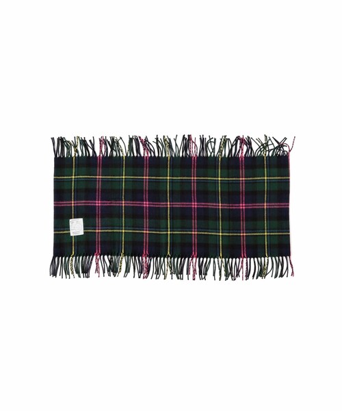 Smoothy（スムージー）の「SMOOTHY / チェック リング マフラー 23（マフラー・キッズ・グリーン/レッド/レッド系その他6/ホワイト/ブラック・ONE SIZE）」の18枚目の写真