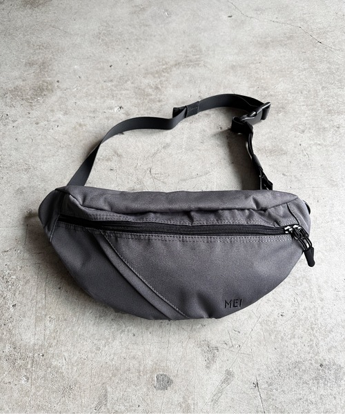 MEI（メイ）の「ST: MEI メイ  BOTTOMLINE ウエストバッグ（ボディバッグ/ウエストポーチ・レディース・ブラック/オリーブ/ベージュ/グレー/ブルー・FREE）」の12枚目の写真
