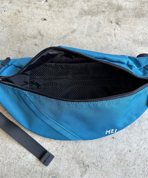 MEI（メイ）の「ST: MEI メイ  BOTTOMLINE ウエストバッグ（ボディバッグ/ウエストポーチ・レディース・ブラック/オリーブ/ベージュ/グレー/ブルー・FREE）」の22枚目の写真