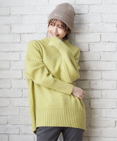 Champion（チャンピオン）の「Champion チャンピオン リブニットワッチ（ニットキャップ/ビーニー・レディース・ブラック/ベージュ/グレー/オフホワイト・FREE）」の13枚目の写真