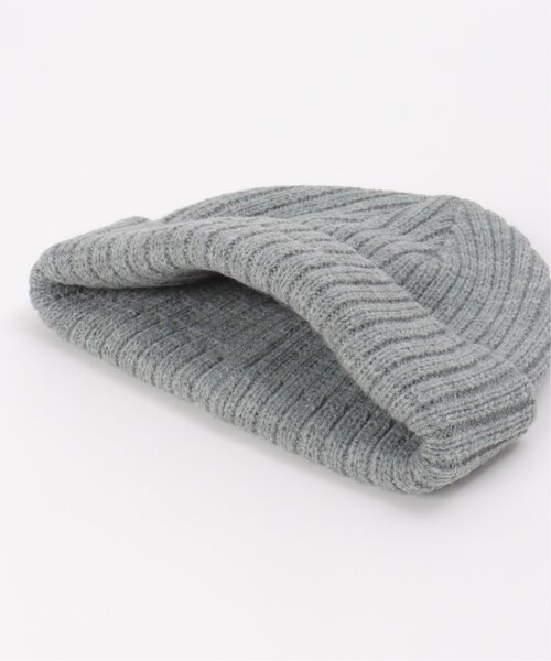 Champion（チャンピオン）の「Champion チャンピオン リブニットワッチ（ニットキャップ/ビーニー・レディース・ブラック/ベージュ/グレー/オフホワイト・FREE）」の8枚目の写真