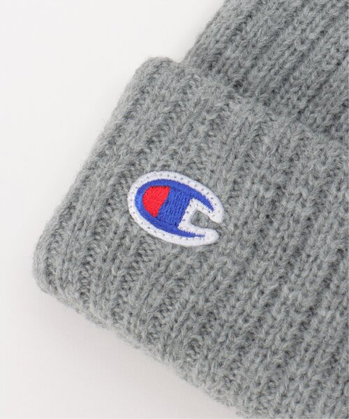 Champion（チャンピオン）の「Champion チャンピオン リブニットワッチ（ニットキャップ/ビーニー・レディース・ブラック/ベージュ/グレー/オフホワイト・FREE）」の6枚目の写真