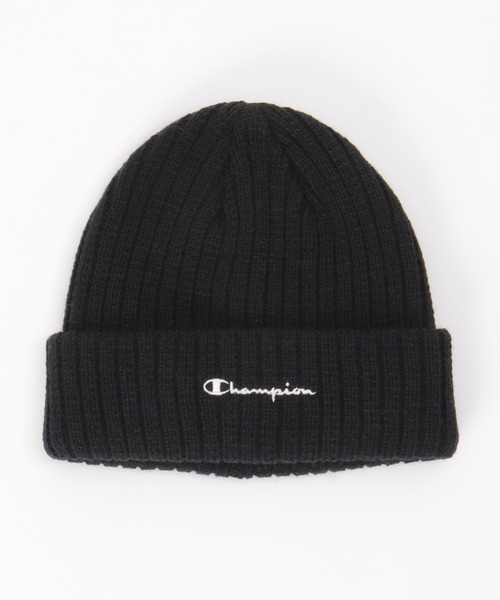 Champion（チャンピオン）の「Champion チャンピオン リブニットワッチ（ニットキャップ/ビーニー・レディース・ブラック/ベージュ/グレー/オフホワイト・FREE）」の3枚目の写真