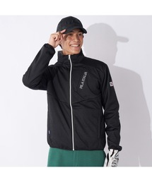 FILA GOLF/フィラゴルフ ゴルフウェア ブランド ロゴ 防風 保温 ストレッチ 胸ポケット付き 3層 キルト ボンディング ブルゾン ジャケット【REGULAR】