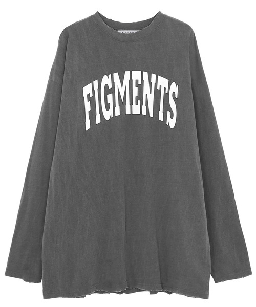 Figments(フィグメンツ)の「ヴィンテージカレッジロゴロンT(Tシャツ/カットソー・レディース・パープル/ピンク/スミクロ・FREE)」の11枚目の写真