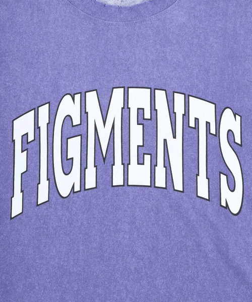Figments(フィグメンツ)の「ヴィンテージカレッジロゴロンT(Tシャツ/カットソー・レディース・パープル/ピンク/スミクロ・FREE)」の17枚目の写真
