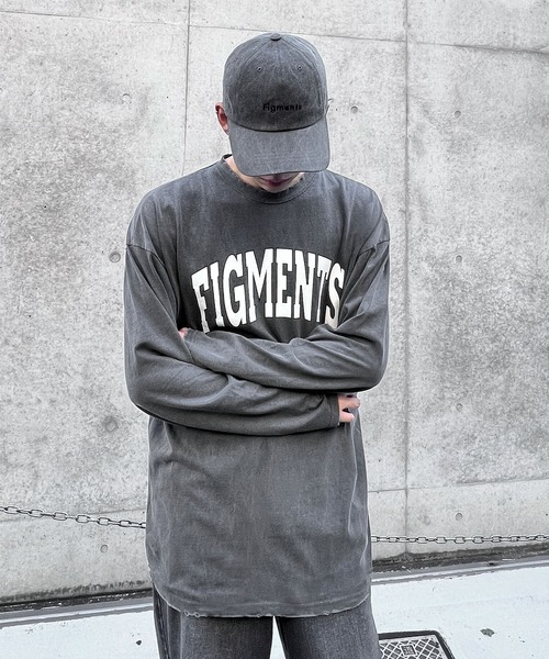 Figments(フィグメンツ)の「ヴィンテージカレッジロゴロンT(Tシャツ/カットソー・レディース・パープル/ピンク/スミクロ・FREE)」の21枚目の写真