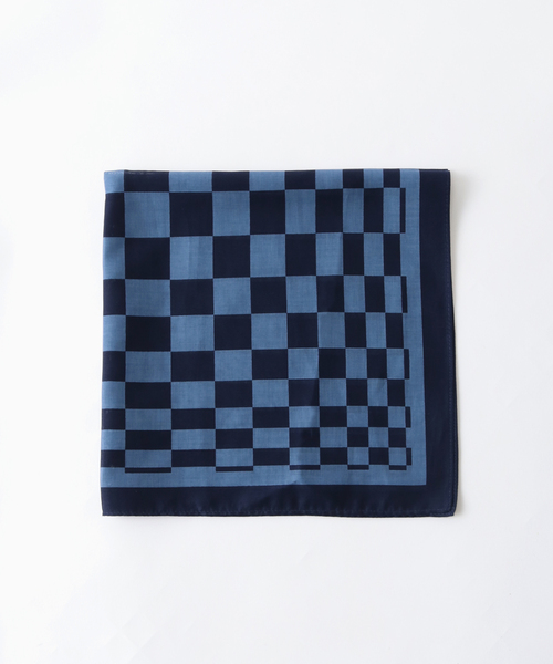 ROBERT FRASER（ロバートフレイザー）の「【ROBERT FRASER / ロバート フレイザー】パターンハンカチ1（バンダナ/スカーフ・メンズ・パープル/ブルー系その他/チャコールグレー/ネイビー/ダークブルー/ブラウン/イエロー・FREE）」の5枚目の写真