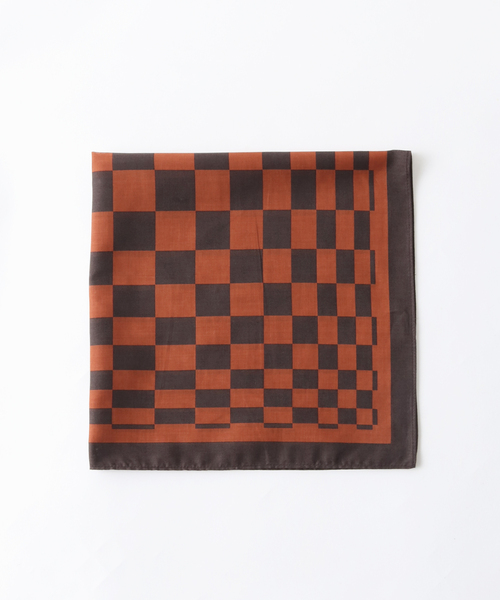 ROBERT FRASER（ロバートフレイザー）の「【ROBERT FRASER / ロバート フレイザー】パターンハンカチ1（バンダナ/スカーフ・メンズ・パープル/ブルー系その他/チャコールグレー/ネイビー/ダークブルー/ブラウン/イエロー・FREE）」の3枚目の写真