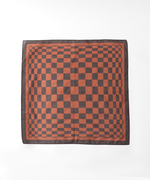 ROBERT FRASER（ロバートフレイザー）の「【ROBERT FRASER / ロバート フレイザー】パターンハンカチ1（バンダナ/スカーフ・メンズ・パープル/ブルー系その他/チャコールグレー/ネイビー/ダークブルー/ブラウン/イエロー・FREE）」の9枚目の写真