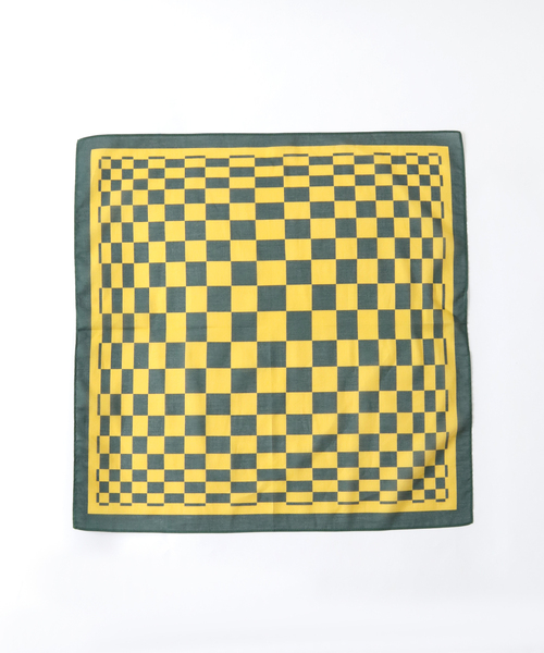 ROBERT FRASER（ロバートフレイザー）の「【ROBERT FRASER / ロバート フレイザー】パターンハンカチ1（バンダナ/スカーフ・メンズ・パープル/ブルー系その他/チャコールグレー/ネイビー/ダークブルー/ブラウン/イエロー・FREE）」の14枚目の写真