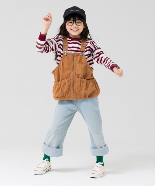 JAM & LINK（ジャムアンドリンク）の「コーデュロイ ベスト（ベスト・キッズ・ブラウン/ブラック・110-130cm/140-155cm）」の11枚目の写真