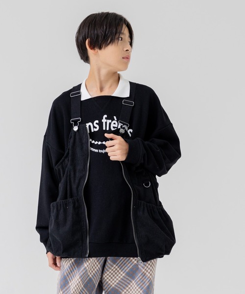 JAM & LINK（ジャムアンドリンク）の「コーデュロイ ベスト（ベスト・キッズ・ブラウン/ブラック・110-130cm/140-155cm）」の18枚目の写真