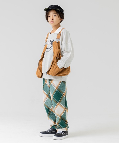 JAM & LINK（ジャムアンドリンク）の「コーデュロイ ベスト（ベスト・キッズ・ブラウン/ブラック・110-130cm/140-155cm）」の17枚目の写真