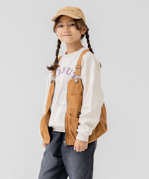 JAM & LINK（ジャムアンドリンク）の「コーデュロイ ベスト（ベスト・キッズ・ブラウン/ブラック・110-130cm/140-155cm）」の13枚目の写真