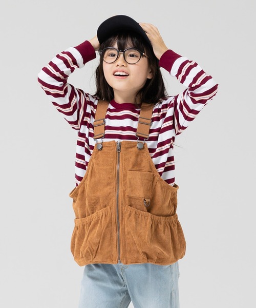 JAM & LINK（ジャムアンドリンク）の「コーデュロイ ベスト（ベスト・キッズ・ブラウン/ブラック・110-130cm/140-155cm）」の10枚目の写真