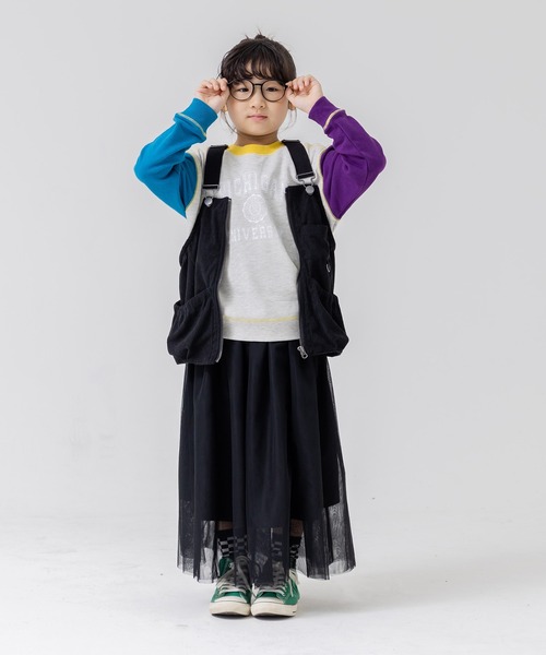 JAM & LINK（ジャムアンドリンク）の「コーデュロイ ベスト（ベスト・キッズ・ブラウン/ブラック・110-130cm/140-155cm）」の21枚目の写真