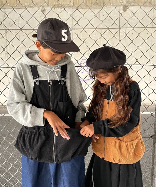 JAM & LINK（ジャムアンドリンク）の「コーデュロイ ベスト（ベスト・キッズ・ブラウン/ブラック・110-130cm/140-155cm）」の8枚目の写真