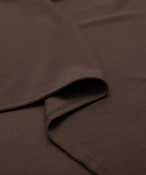 reca（レカ）の「ロングパーカーチュニック（チュニック・レディース・ブラック/ベージュ/ブラウン・FREE）」の22枚目の写真