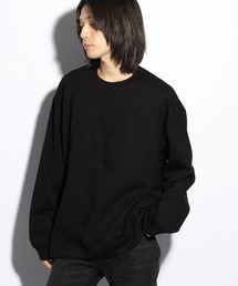 HARE | エンボスモチーフポンチスウェット(HARE)(スウェット)