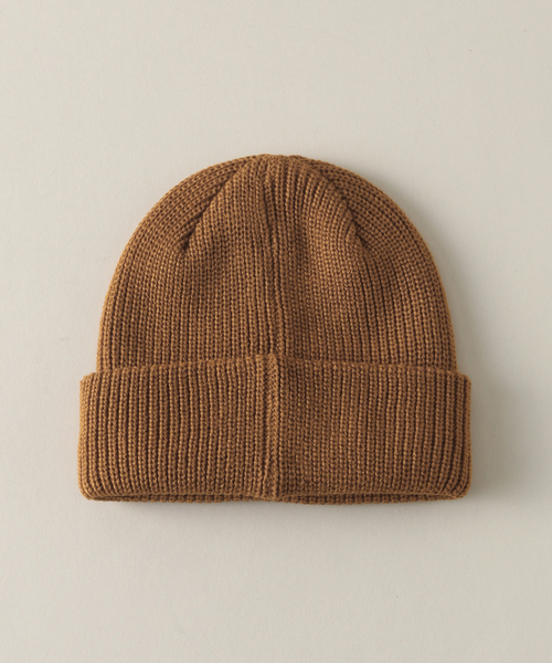 OBEY(オベイ)の「【OBEY / オベイ】SLAP BEANIE:ビーニー(ニットキャップ/ビーニー・レディース・キャメル/ブラック・FREE)」の11枚目の写真