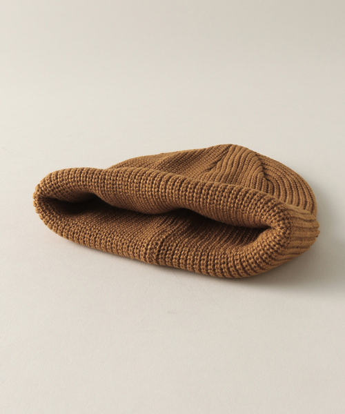 OBEY(オベイ)の「【OBEY / オベイ】SLAP BEANIE:ビーニー(ニットキャップ/ビーニー・レディース・キャメル/ブラック・FREE)」の10枚目の写真