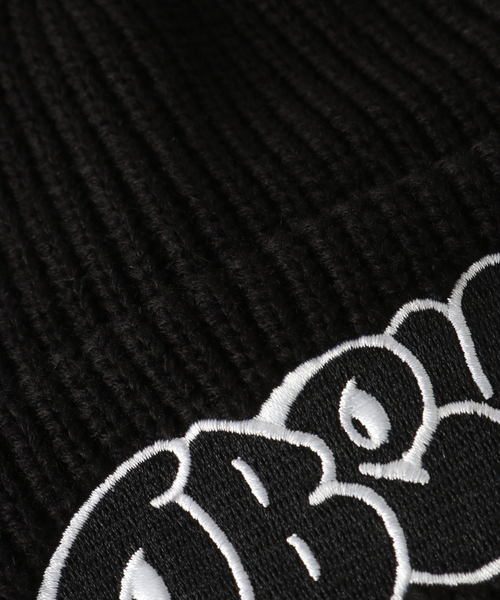 OBEY(オベイ)の「【OBEY / オベイ】SLAP BEANIE:ビーニー(ニットキャップ/ビーニー・レディース・キャメル/ブラック・FREE)」の6枚目の写真