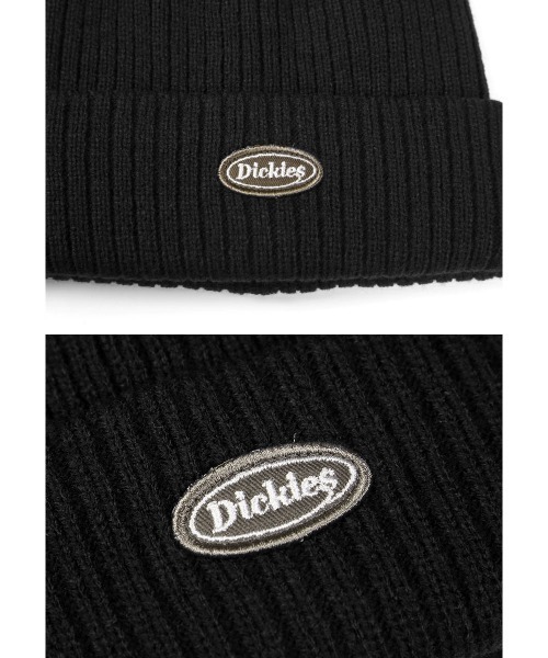 Dickies(ディッキーズ)の「Dickies ディッキーズ CALIF LOGO WAPPEN KNIT CAP(ニットキャップ/ビーニー・メンズ・ホワイト/グレー/ブラック・FREE)」の5枚目の写真