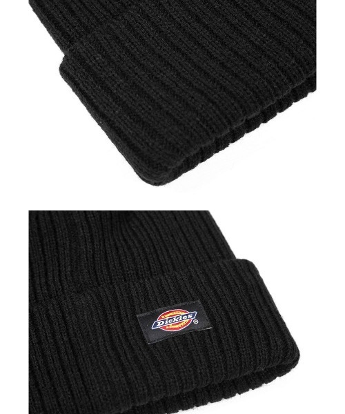 Dickies(ディッキーズ)の「Dickies ディッキーズ CALIF LOGO WAPPEN KNIT CAP(ニットキャップ/ビーニー・メンズ・ホワイト/グレー/ブラック・FREE)」の6枚目の写真
