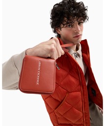 ARMANI EXCHANGE | 【A|X アルマーニ エクスチェンジ】AXロゴ　ストラップ付き二つ折り財布（コインケース付き）(財布)