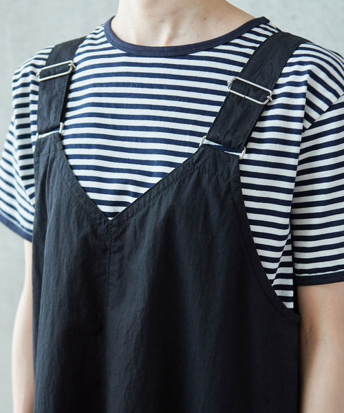 PAR ICI（パーリッシィ）の「コットンナイロンウェザー アーミーワンピース（ワンピース・レディース・カーキ/ブラック・FREE）」の10枚目の写真