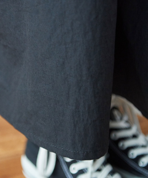 PAR ICI（パーリッシィ）の「コットンナイロンウェザー アーミーワンピース（ワンピース・レディース・カーキ/ブラック・FREE）」の12枚目の写真