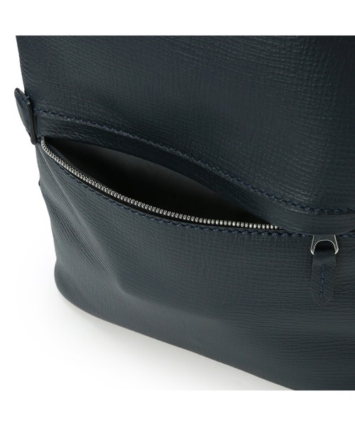 Felisi(フェリージ)の「Felisi (フェリージ) レザーデイパック 23/44/AP(バックパック/リュック・メンズ・ブラウン/ブラック/インディゴブルー・ONE)」の9枚目の写真