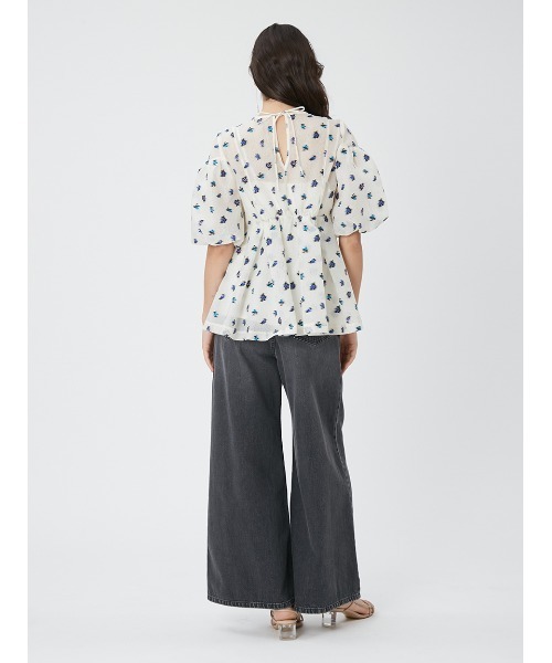 FRAY I.D ドロップショルダーパフスリーブチュニック FRAY I.D（フレイアイディー）の「ドロップショルダー