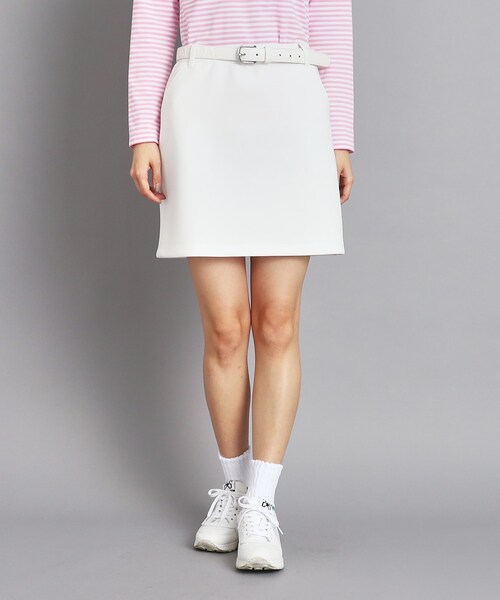 adabat（アダバット）の「◇ストレッチ素材 台形スカート（スカート