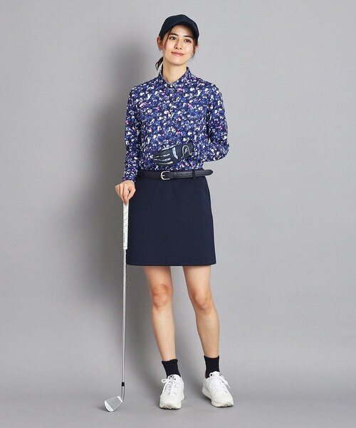 adabat（アダバット）の「◇ストレッチ素材 台形スカート（スカート