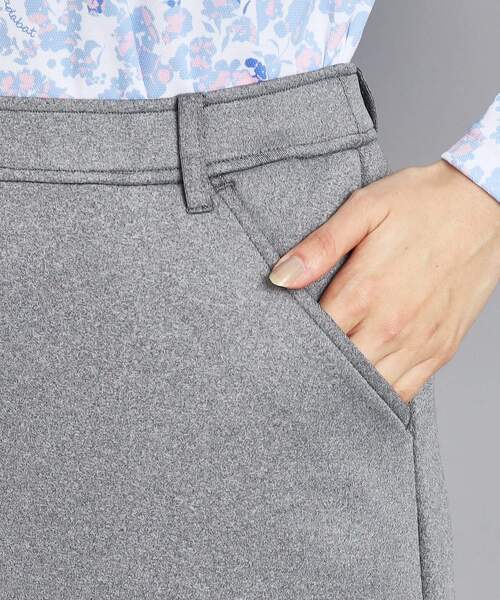 adabat（アダバット）の「◆ストレッチ素材 台形スカート（スカート・レディース・ネイビー/ホワイト系/グレー・36/38/40/42/34）」の21枚目の写真