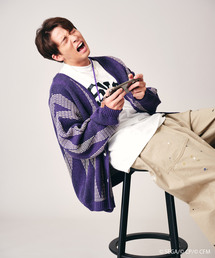 JOURNAL STANDARD（ジャーナルスタンダード）の「プロセカ WS jacquard knit（カーディガン/ボレロ）」