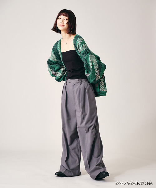 JOURNAL STANDARD（ジャーナルスタンダード）の「プロセカ WS jacquard knit（カーディガン/ボレロ・メンズ・グリーン/ピンク/ブルー系その他/パープル/イエロー・SMALL/MEDIUM/LARGE/X-LARGE）」の10枚目の写真