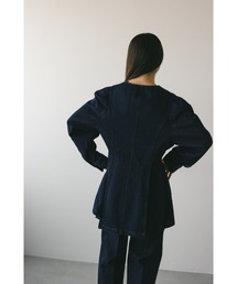 STYLEMIXER ウエストシェイプデニムジャケット  M 81660578b_b_06_215.jpg