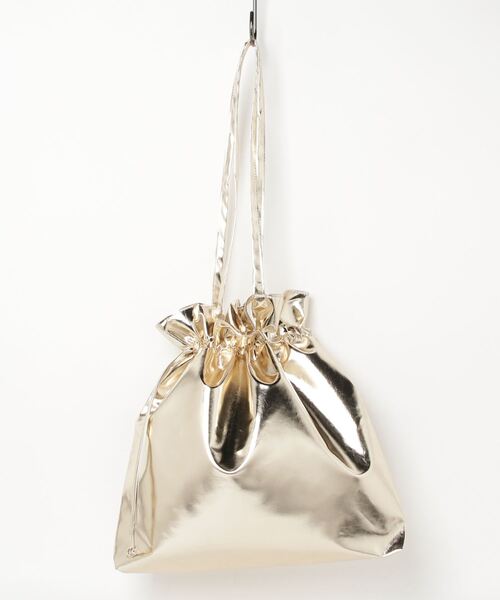 SPRUCE（スプルース）の「EM:SPRUCE ラパス巾着トート メタリック