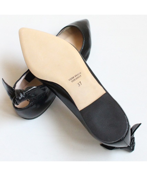 STATUS（ステイタス）の「STATUS / A5806-SF-804 / バックリボンパンプス（パンプス・レディース・ゴールド/ブラック・36/37/38/39/35/36.5/35.5）」の10枚目の写真