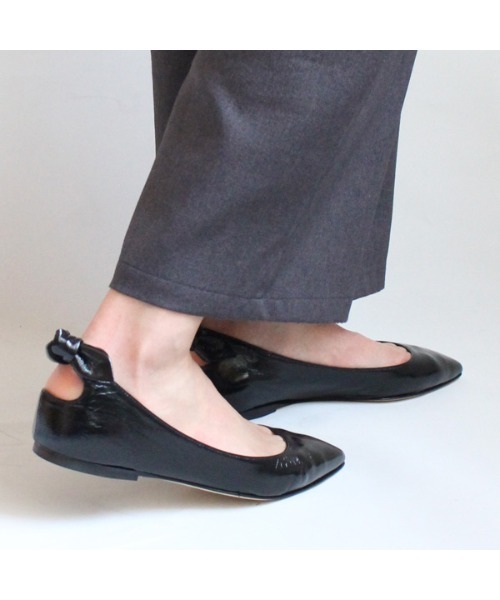 STATUS（ステイタス）の「STATUS / A5806-SF-804 / バックリボンパンプス（パンプス・レディース・ゴールド/ブラック・36/37/38/39/35/36.5/35.5）」の13枚目の写真