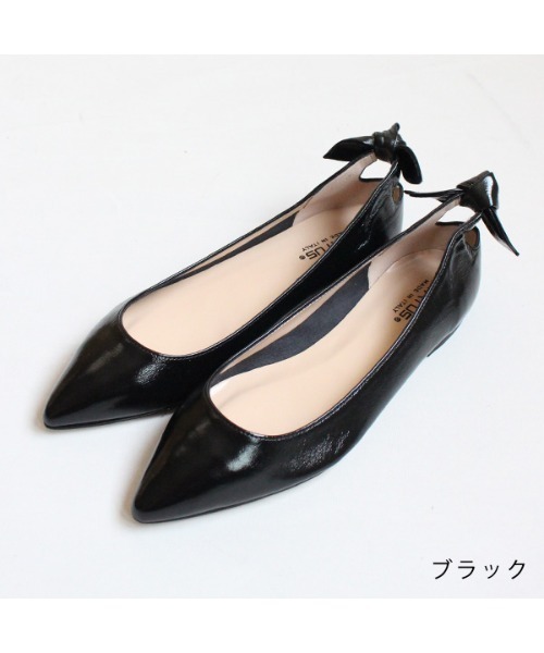 STATUS（ステイタス）の「STATUS / A5806-SF-804 / バックリボンパンプス（パンプス・レディース・ゴールド/ブラック・36/37/38/39/35/36.5/35.5）」の7枚目の写真